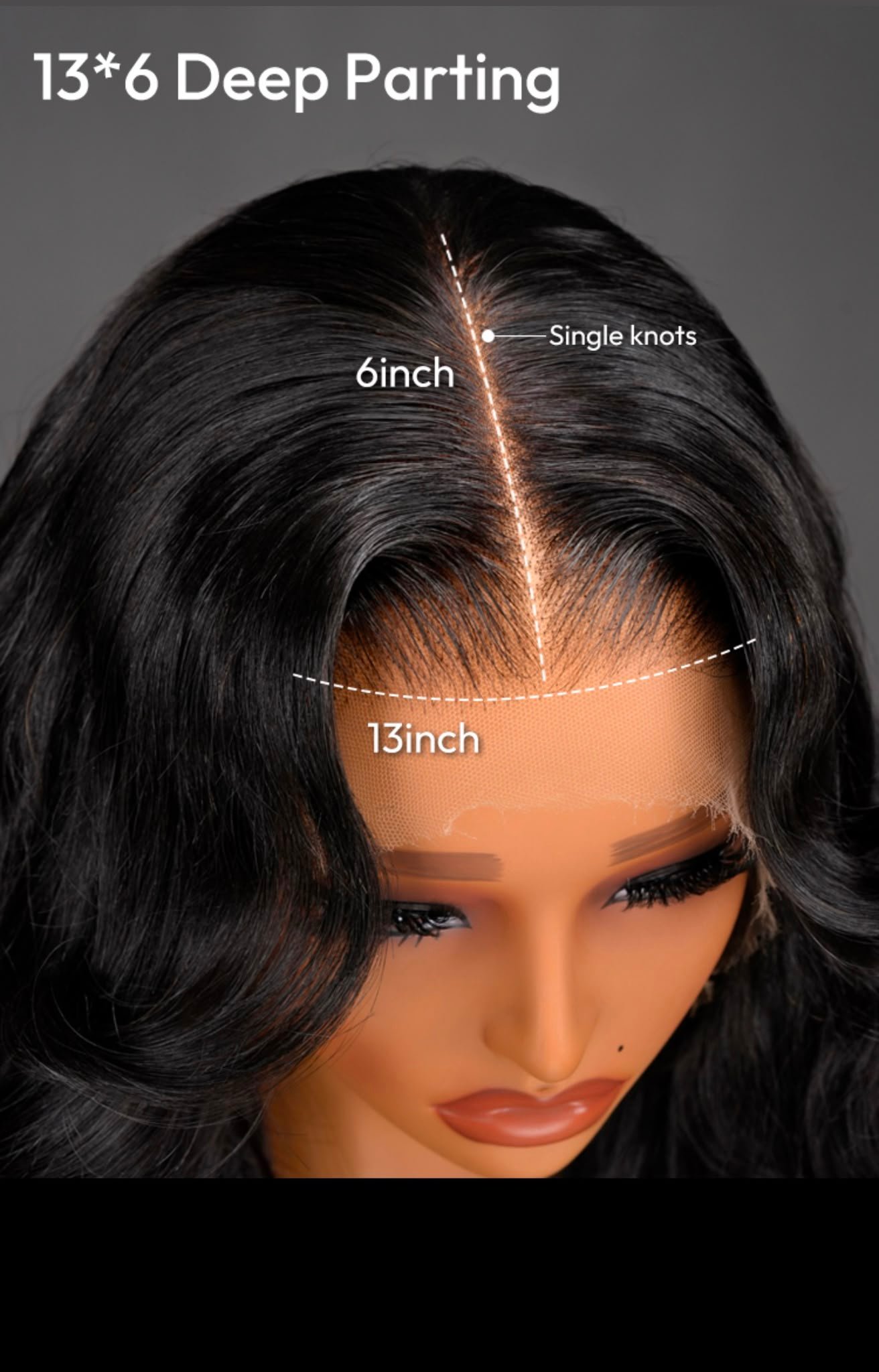 Layered Ocean Wave Wig alternate view